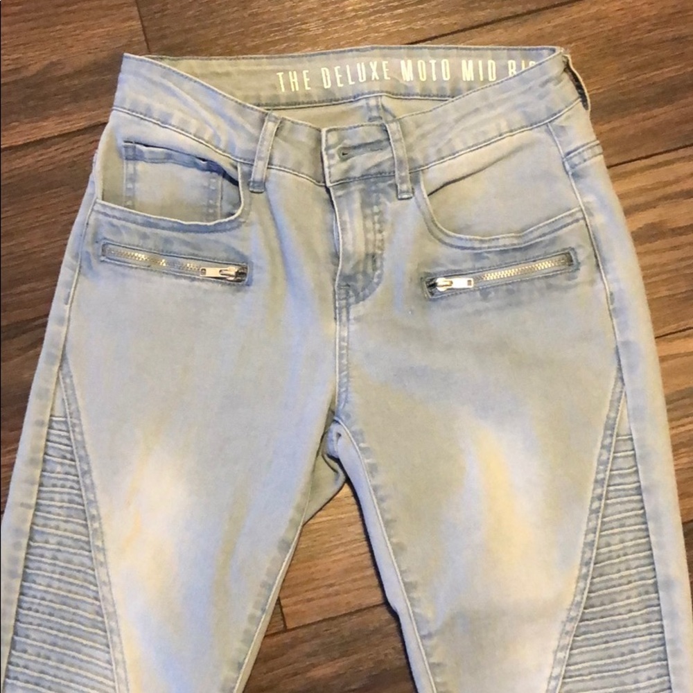 Moto mid rise jeans - Picture 1 of 5